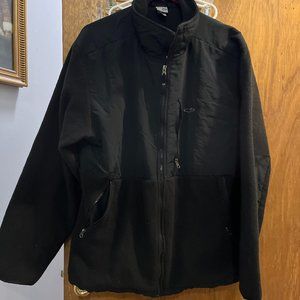Men's size L Fleece Champion Black Jacket